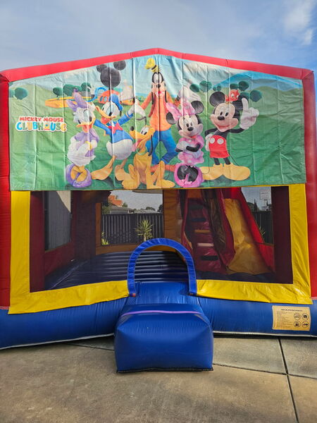 Combo - Mickey Park / Mickey & Minnie Jumping Castles Combo - Mickey Park / Mickey & Minnie Jumping Castles