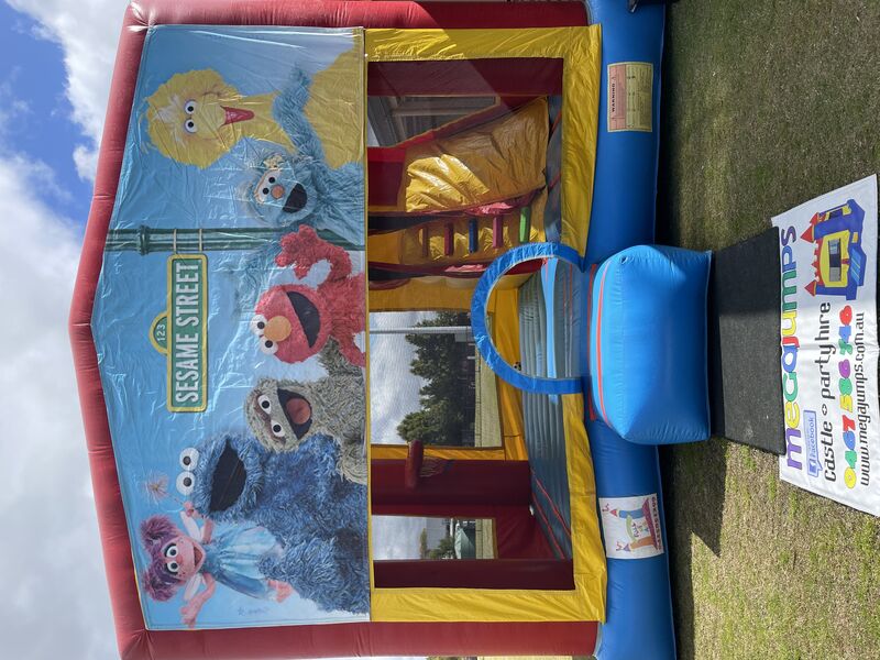 Combo - Sesame St / Octonaughts Jumping Castles