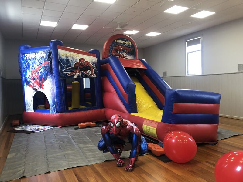 Combo - Spiderman Jumping Castle