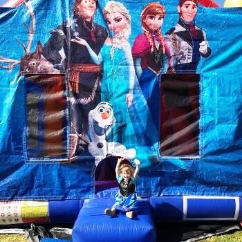 Combo - Frozen / Frozen Characters / Frozen Olaf Jumping Castles