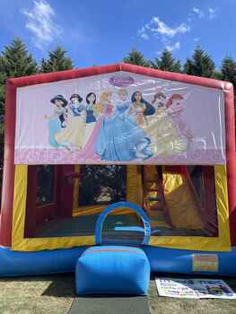 Combo - Disney  Disney Characters  Princess Disney Jumping Castles