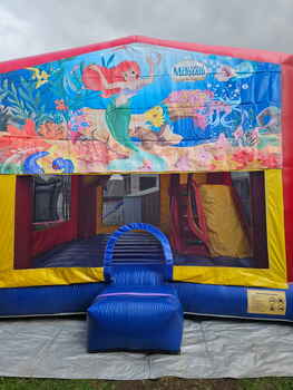 Combo - Mermaid  Ben +amp Hollie elf +amp fairy theme Jumping Castles