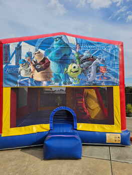 Combo - Monster Inc  Scooby Doo Jumping Castles