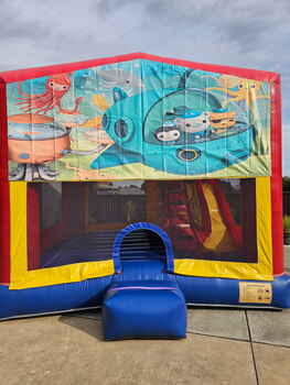 Combo - Sesame St  Octonaughts Jumping Castles