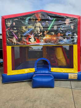 Combo - Star Wars  Ben 10 Jumping Castles
