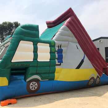 Magic Truck Slide Jumping Castle including supervision