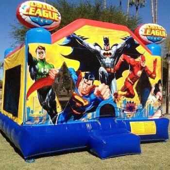 Combo - Justice League Jumping Castle