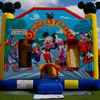 Combo - Mickey Park / Mickey & Minnie Jumping Castles